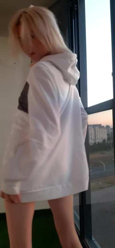 When I really want men, I try not to wear anything under a hoodie.