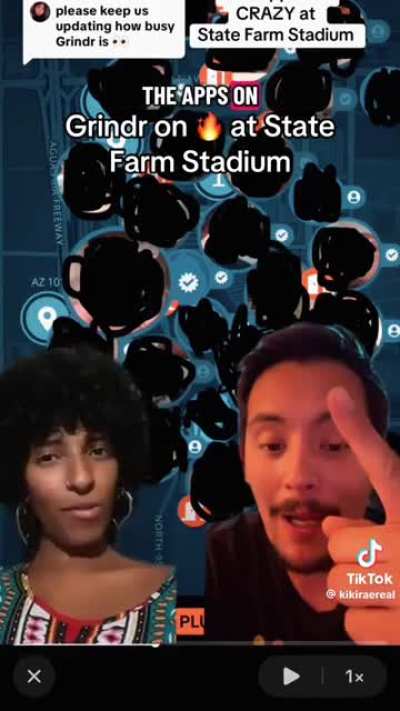 Christian Nationalist meeting has Grindr app lighting up like christmas lights.