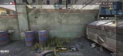 Look at the top right corner. I was playing at 0% battery and still got FPS that a lot of people call decent