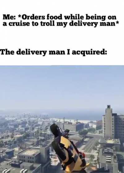 Athlete Delivery Man