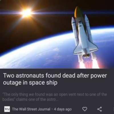 Life imitating art.....SUS!