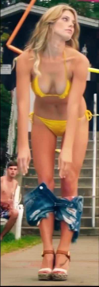 Ashley Greene Bikini slow motion
