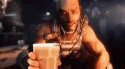 Now tell your titan, to drink up