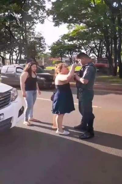 drink and drive gets you a slap