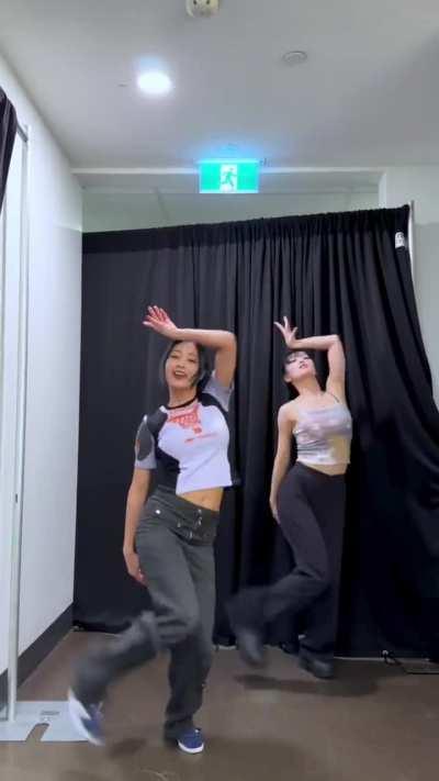 230820 TikTok Update - Jihyo's Killin Me Good Challenge with Momo