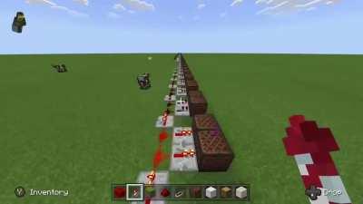 I don’t have a life or anything cool like that, but here’s Megalovania in Minecraft