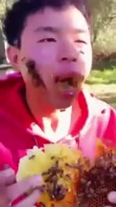 Thanks I hate eating straight from the honeycomb