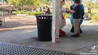 Dispute over furries in the park