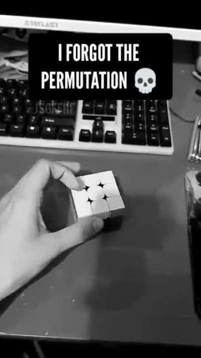 I forgor the algorithm