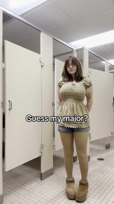 Can You Guess Her Major?