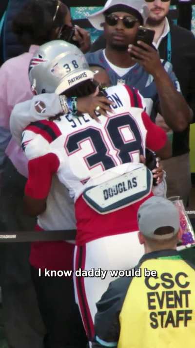 [Mic'd Up] Rhamondre Stevenson shares an emotional moment with his mom before Super Bowl LX