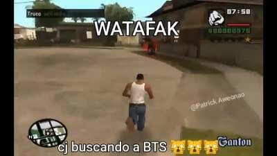 CJ Buscando a BTS 😳😲Saki Saki wan tan chan Suki Suki Tang Wang Tang joder temazo 😈😈🔥🔥