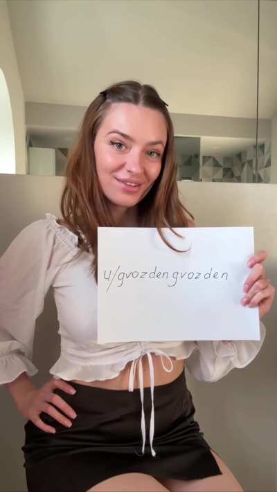 Hello guys😘🌸 It`s my only and real page on Reddit❤️ Thank you all for enjoying what I do😻 For your and my pleasure 🥵💦