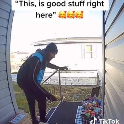 Giving back to delivery drivers