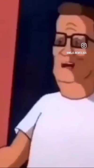 Hank should have knocked ngl