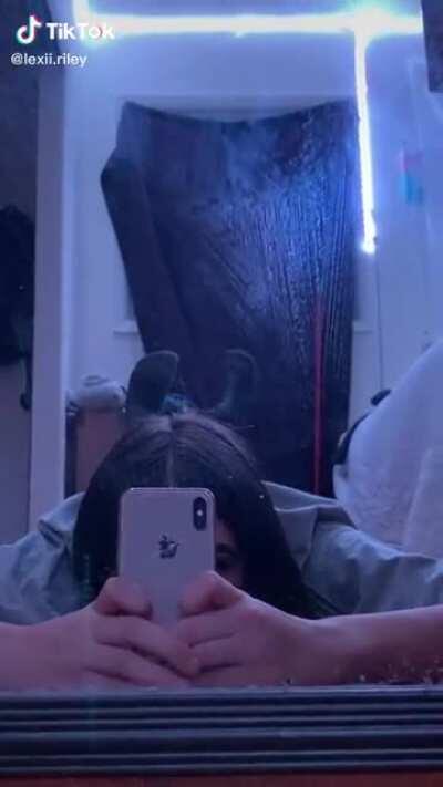 That was quick but what an ass !