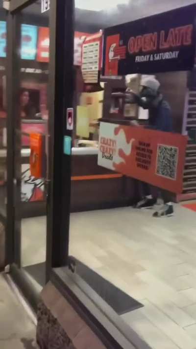 What is he ordering?