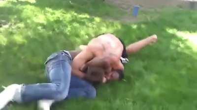 He was not prepared for the knees to the spine