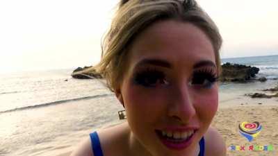 Rex Ryder Fucks Yoga Instructor On The Beach Featuring Ailee Anne