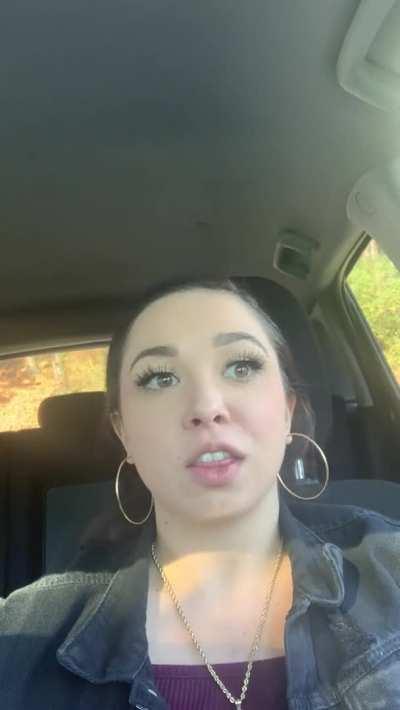 She talks about how her husband let her get slayed in a club.