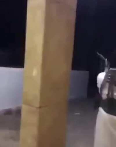 When Abdullah turns on friendly fire