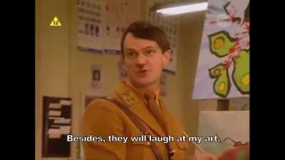 Polish sense of humor. A scene with Adolf H. from the old Polish sitcom 