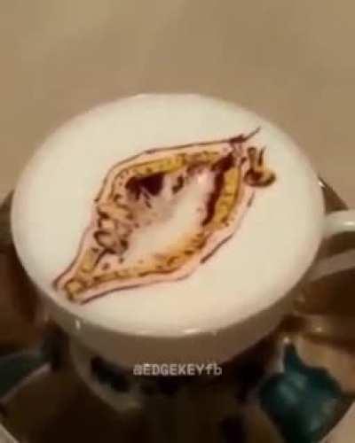 That's one hell of a coffee