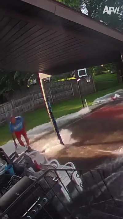 It's funny how he just sat down and accepted the fate