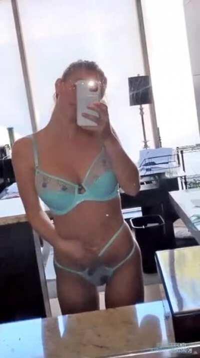 She knows how to attract her fans damn...