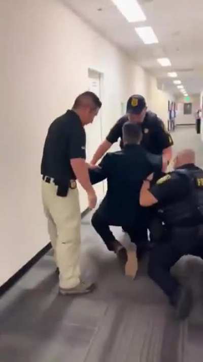 The Constitution Means Nothing if a Senator Can Be Silenced and Cuffed. Who’s Next?