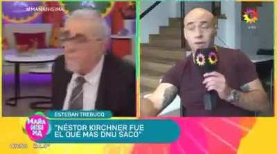 Canaletti se enojo con el Pelado de Crónica.