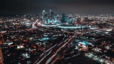 A city of Angels (Hyperlapase of DTLA)