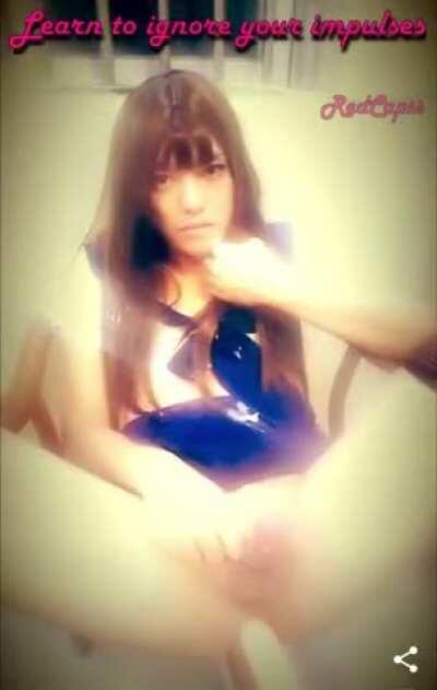 Sissygasm from Fuckmachine (sauce?)