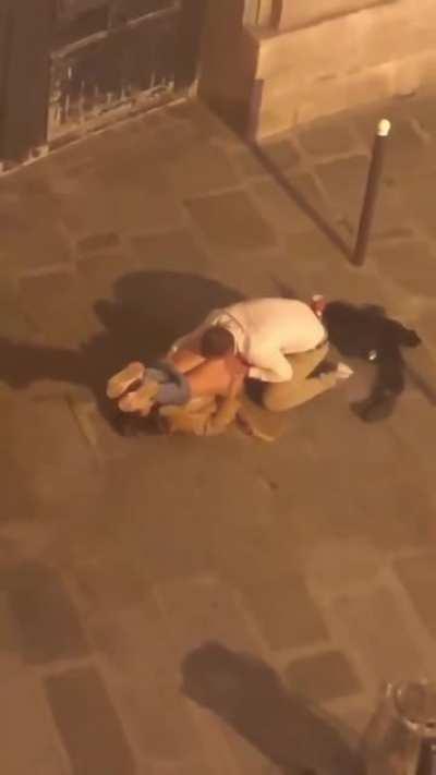 Buddy just going to town 😋