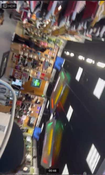 Asian lady couldn’t help but to stare at my big gorilla bulge pt 2