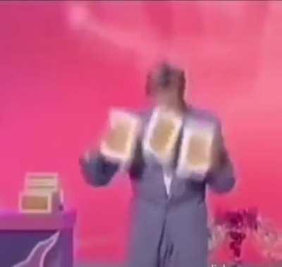 It went form I could do that to holy shit, he's good