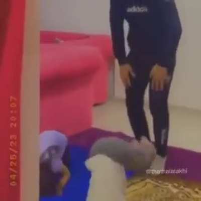 Baby Flipped All the Way to Jannah😂😂