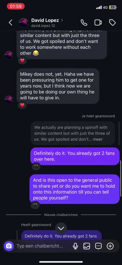 The crew is going to continue