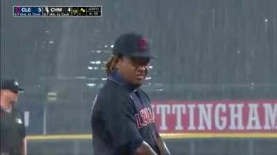 Baseball player José Ramirez knows the importance of staying hydrated