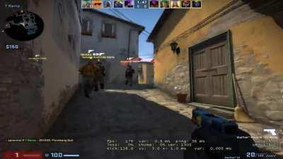 my average pistol round start