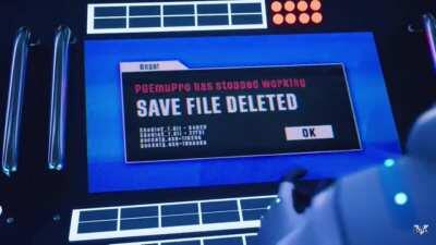 This man lost his waifu. Truly tragic. Probably one of the saddest if not THE saddest moment in the entire series.