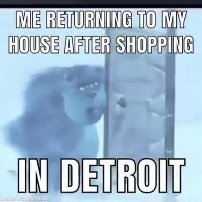Cant have shit in detroit