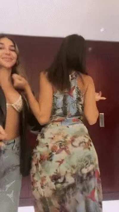 Cindy Kimberly groped by Chantel Jeffries