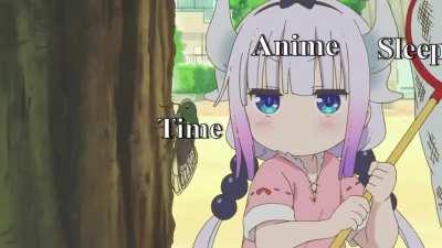 Anime>sleep