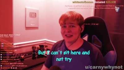 Carson's Apology but I vocoded it