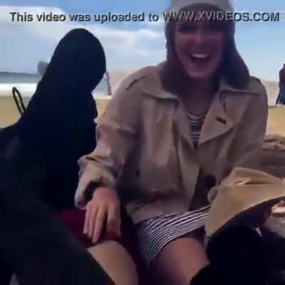 Enjoying a Good Book on The Beach