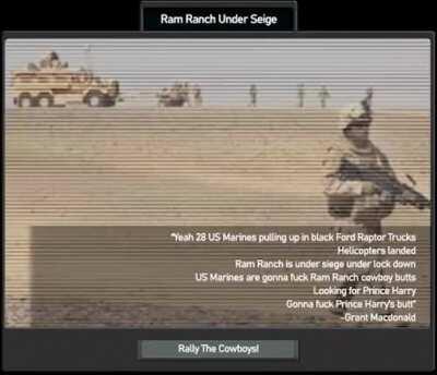 Ram Ranch under siege superevent