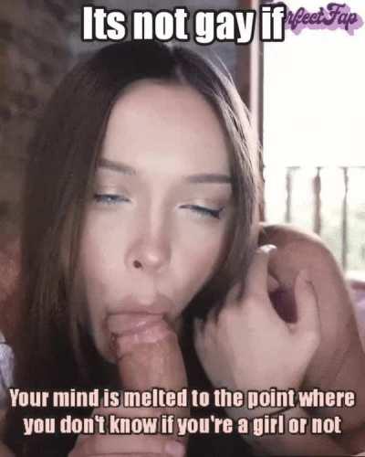 The lines between being male and female merge