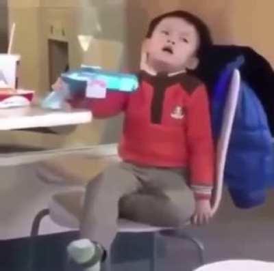 When you realize your the chosen one in the film...