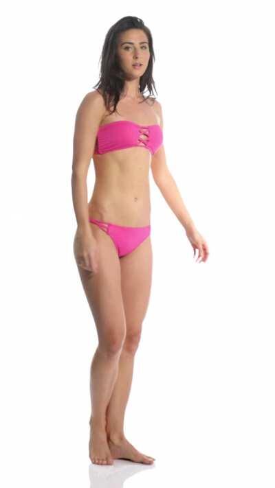 O'Neill Women's Salt Water Solids Cheeky Bikini Bottom